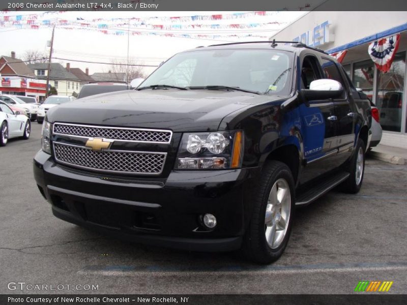 Black / Ebony 2008 Chevrolet Avalanche LTZ 4x4