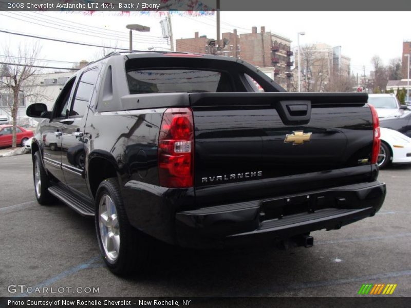 Black / Ebony 2008 Chevrolet Avalanche LTZ 4x4