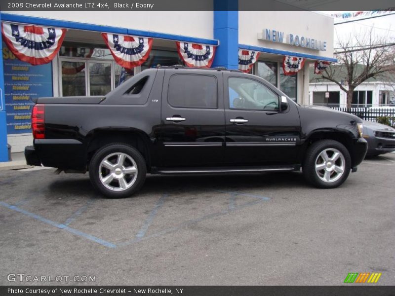 Black / Ebony 2008 Chevrolet Avalanche LTZ 4x4