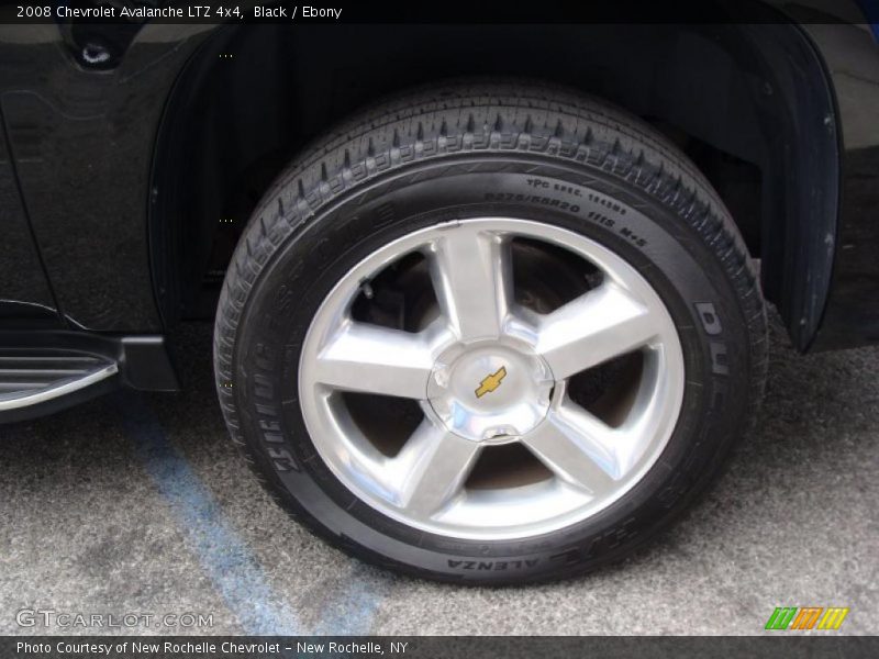 Black / Ebony 2008 Chevrolet Avalanche LTZ 4x4