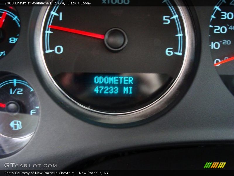 Black / Ebony 2008 Chevrolet Avalanche LTZ 4x4