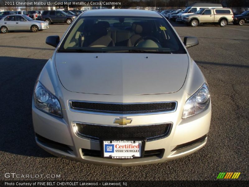Gold Mist Metallic / Cocoa/Cashmere 2011 Chevrolet Malibu LS