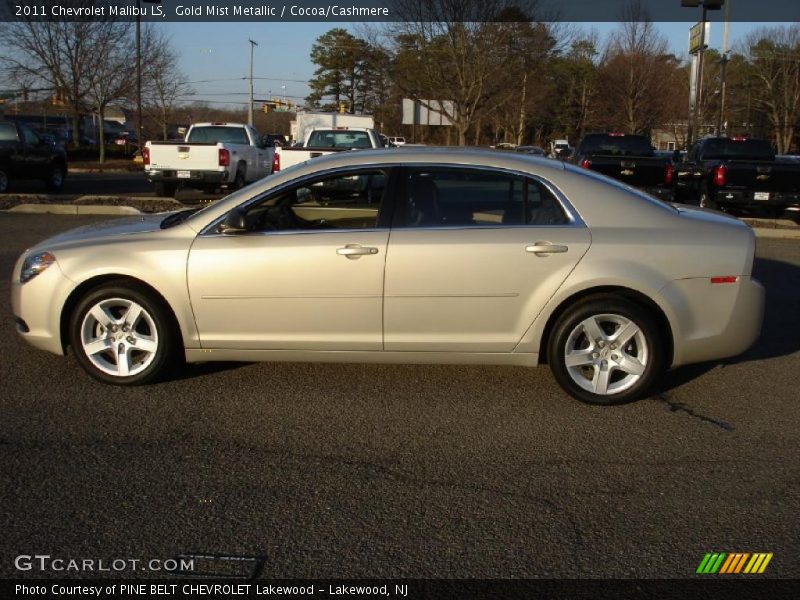  2011 Malibu LS Gold Mist Metallic