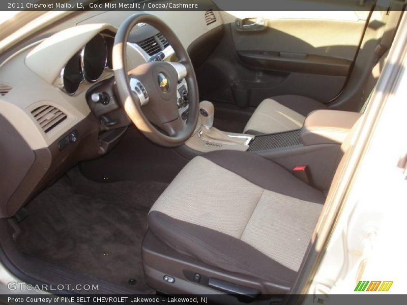  2011 Malibu LS Cocoa/Cashmere Interior
