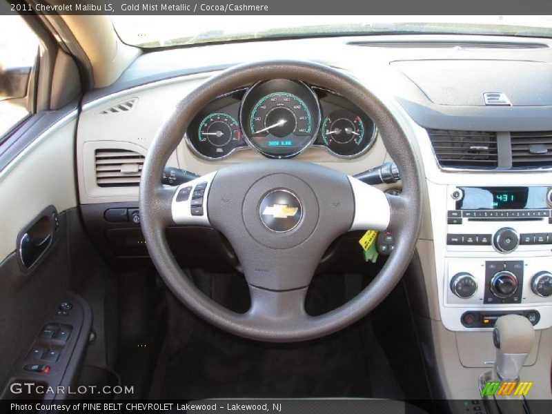 Gold Mist Metallic / Cocoa/Cashmere 2011 Chevrolet Malibu LS