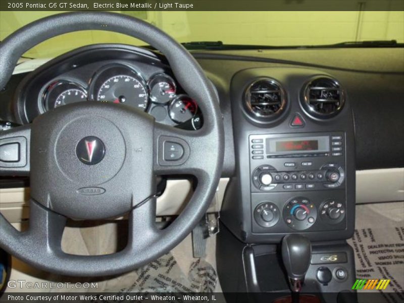 Electric Blue Metallic / Light Taupe 2005 Pontiac G6 GT Sedan