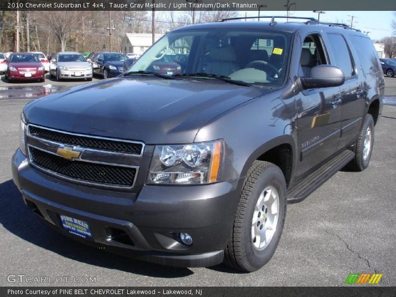 Taupe Gray Metallic / Light Titanium/Dark Titanium 2010 Chevrolet Suburban LT 4x4