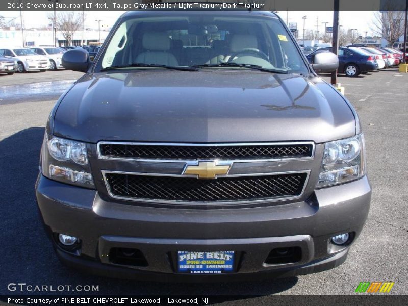 Taupe Gray Metallic / Light Titanium/Dark Titanium 2010 Chevrolet Suburban LT 4x4