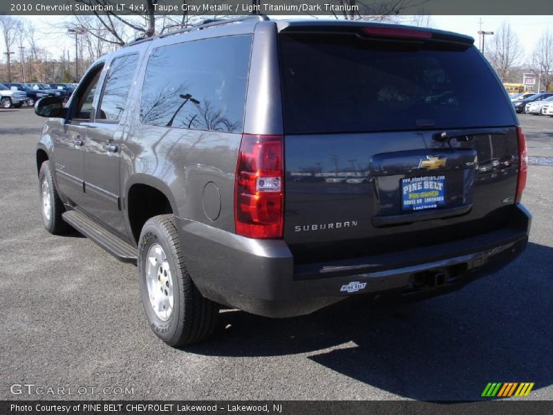 Taupe Gray Metallic / Light Titanium/Dark Titanium 2010 Chevrolet Suburban LT 4x4