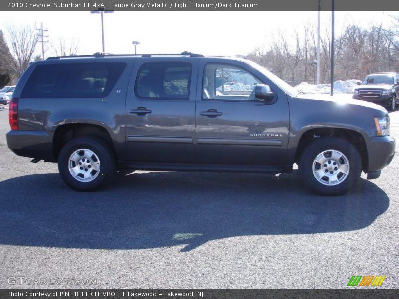 Taupe Gray Metallic / Light Titanium/Dark Titanium 2010 Chevrolet Suburban LT 4x4