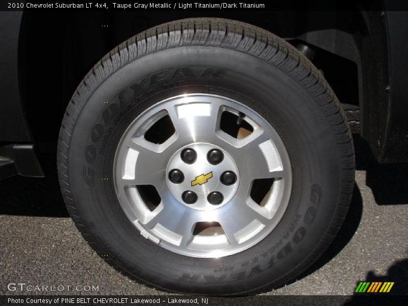 Taupe Gray Metallic / Light Titanium/Dark Titanium 2010 Chevrolet Suburban LT 4x4