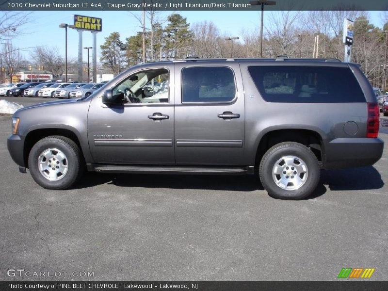 Taupe Gray Metallic / Light Titanium/Dark Titanium 2010 Chevrolet Suburban LT 4x4