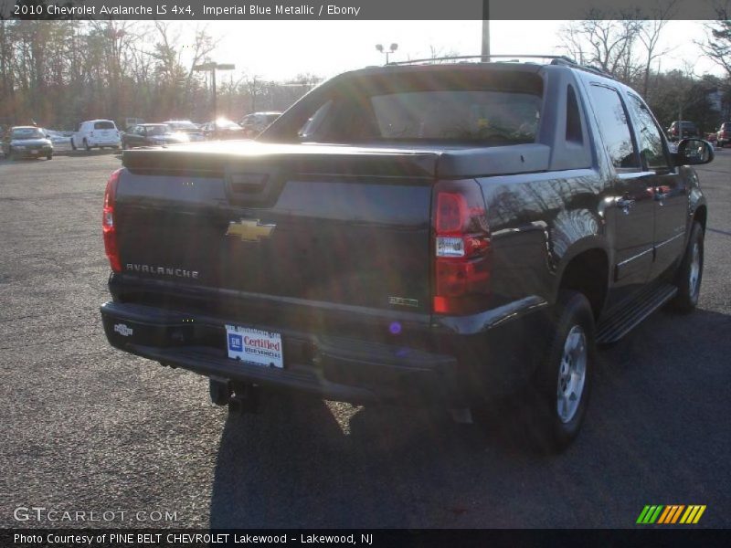 Imperial Blue Metallic / Ebony 2010 Chevrolet Avalanche LS 4x4