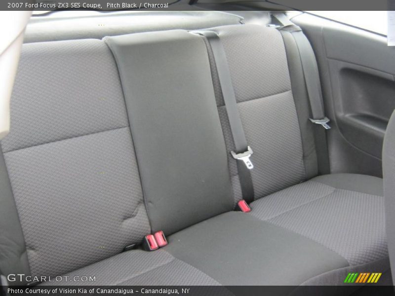 Pitch Black / Charcoal 2007 Ford Focus ZX3 SES Coupe