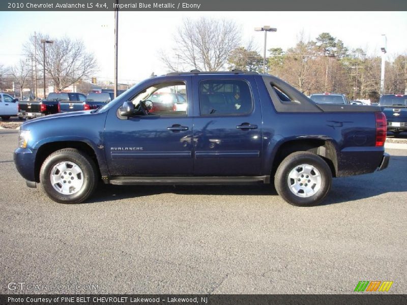 Imperial Blue Metallic / Ebony 2010 Chevrolet Avalanche LS 4x4