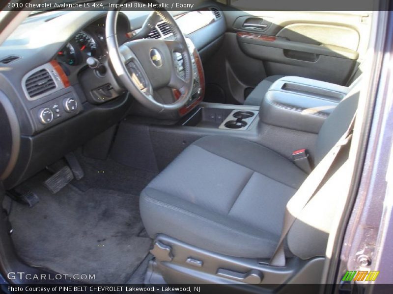 Imperial Blue Metallic / Ebony 2010 Chevrolet Avalanche LS 4x4