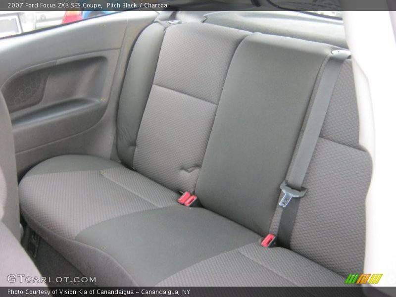 Pitch Black / Charcoal 2007 Ford Focus ZX3 SES Coupe