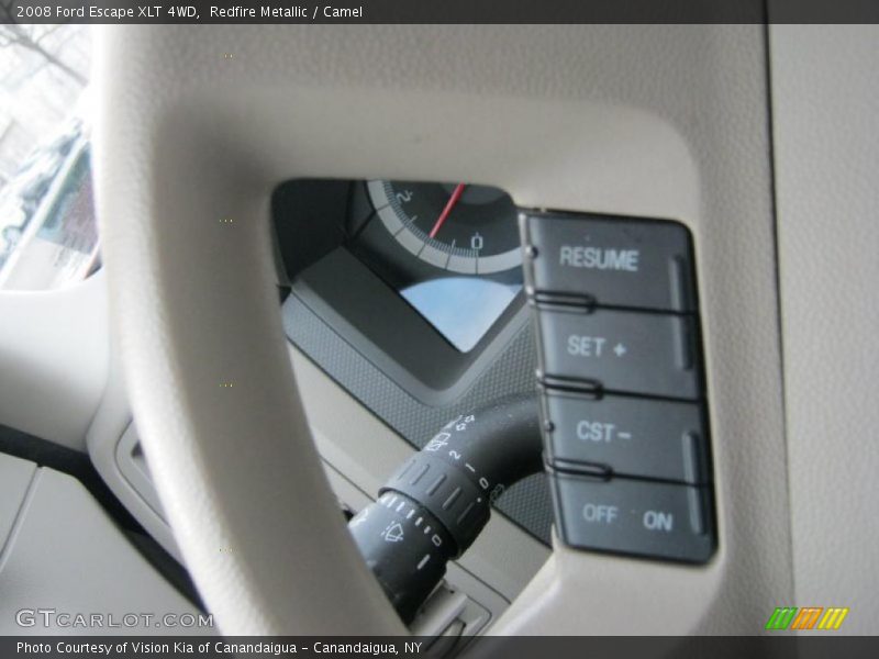 Redfire Metallic / Camel 2008 Ford Escape XLT 4WD