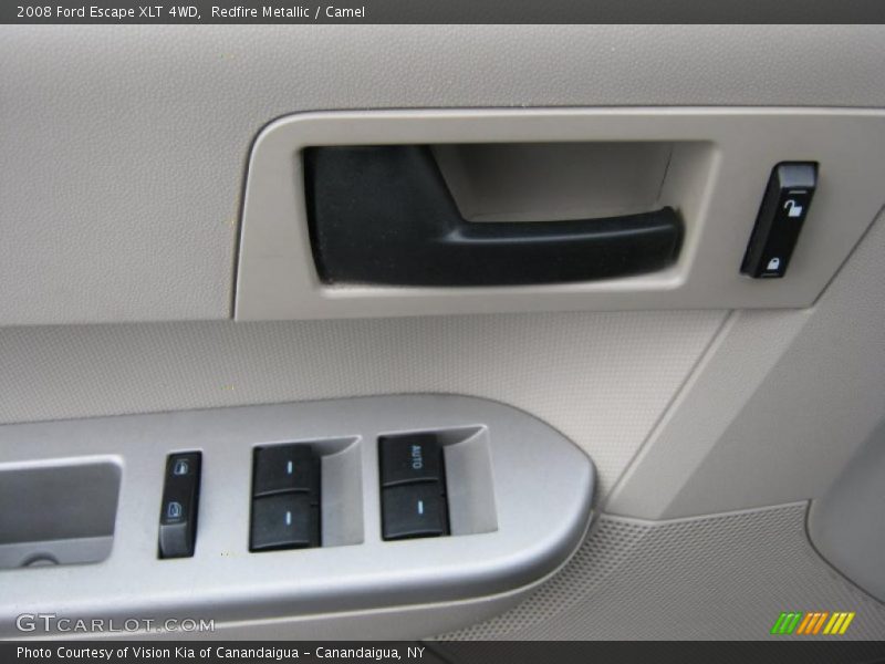 Redfire Metallic / Camel 2008 Ford Escape XLT 4WD