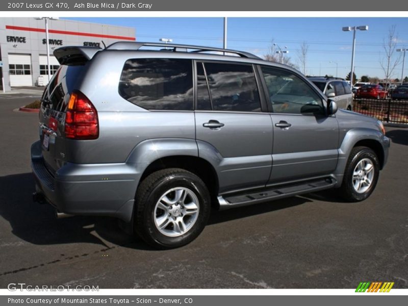 Ash Blue Mica / Dark Gray 2007 Lexus GX 470