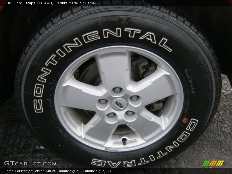 Redfire Metallic / Camel 2008 Ford Escape XLT 4WD