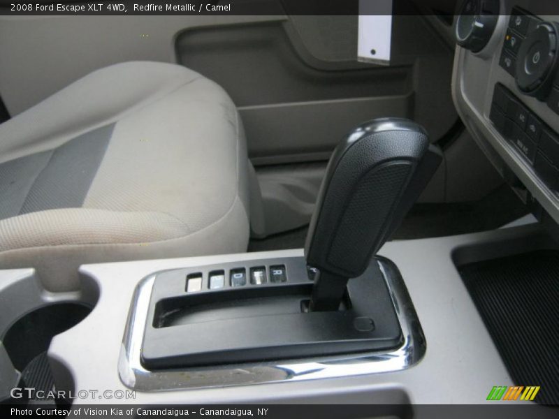 Redfire Metallic / Camel 2008 Ford Escape XLT 4WD