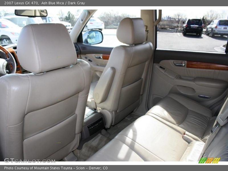 Ash Blue Mica / Dark Gray 2007 Lexus GX 470