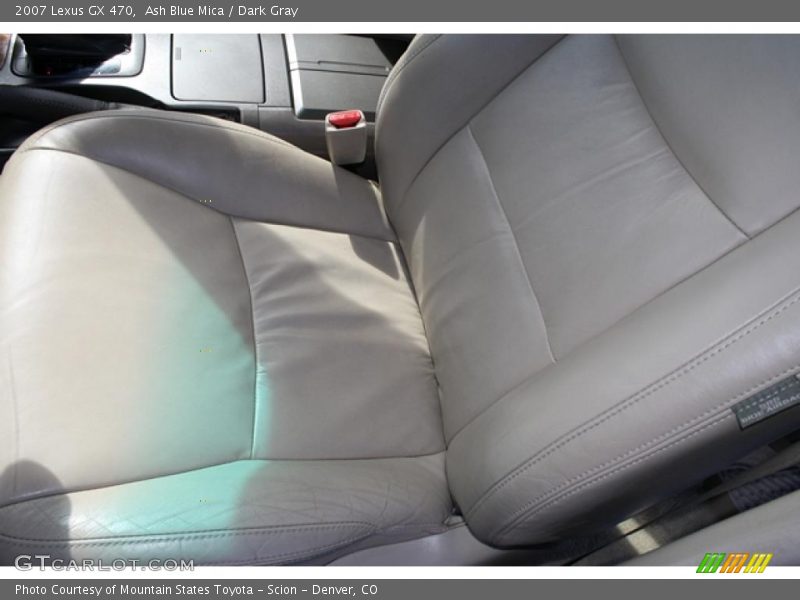 Ash Blue Mica / Dark Gray 2007 Lexus GX 470