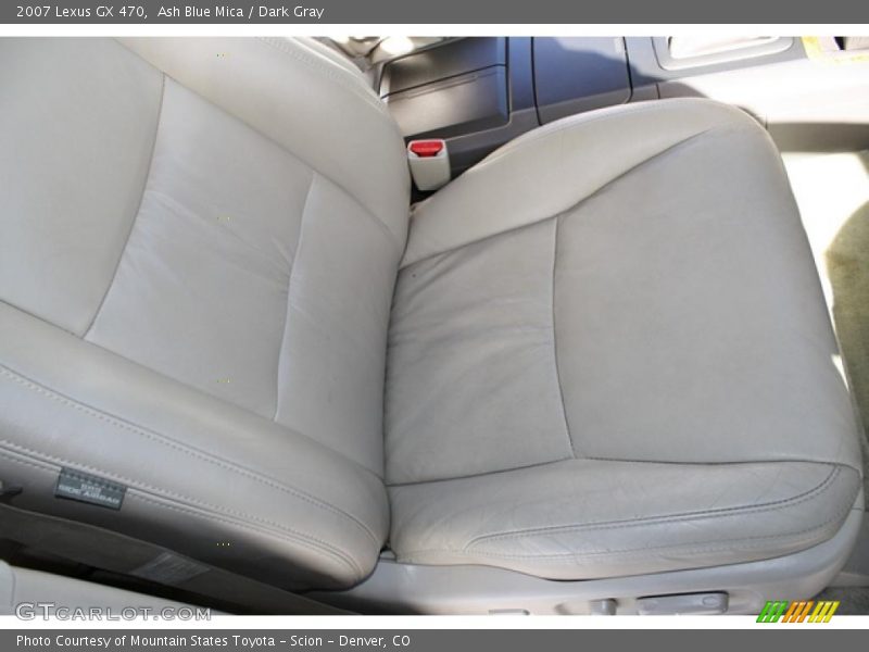 Ash Blue Mica / Dark Gray 2007 Lexus GX 470