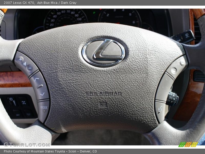 Ash Blue Mica / Dark Gray 2007 Lexus GX 470