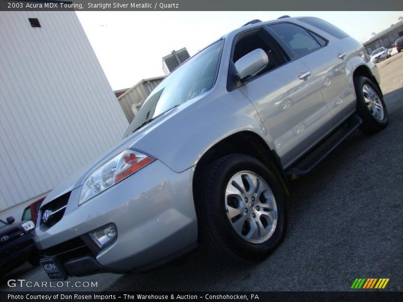Starlight Silver Metallic / Quartz 2003 Acura MDX Touring
