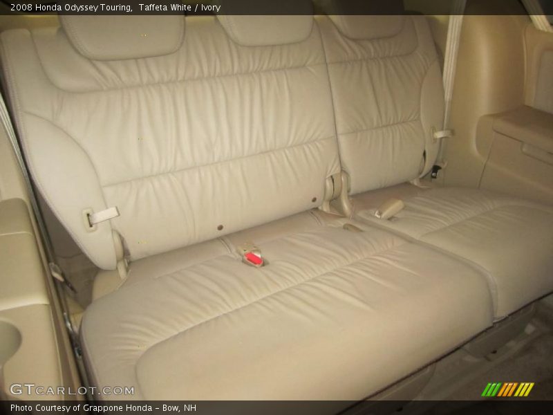  2008 Odyssey Touring Ivory Interior