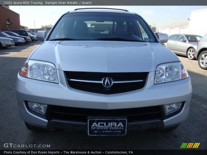 Starlight Silver Metallic / Quartz 2003 Acura MDX Touring