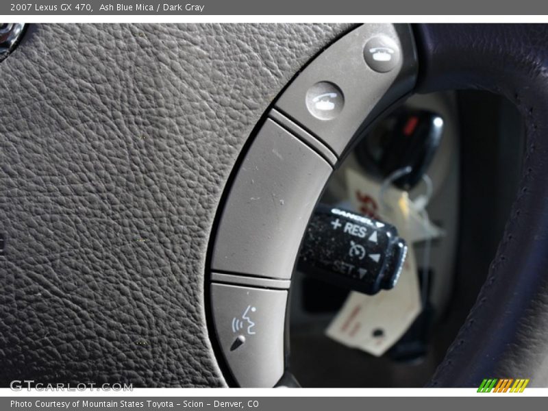 Ash Blue Mica / Dark Gray 2007 Lexus GX 470