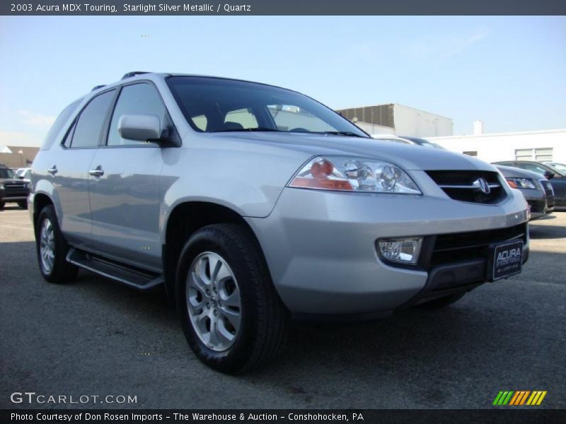 Starlight Silver Metallic / Quartz 2003 Acura MDX Touring
