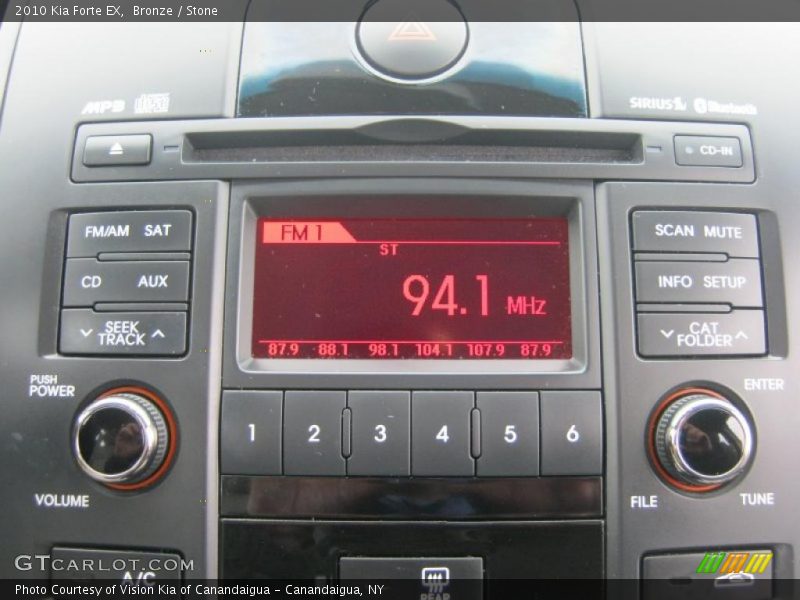 Bronze / Stone 2010 Kia Forte EX