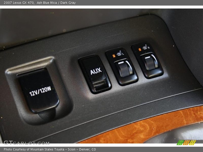 Ash Blue Mica / Dark Gray 2007 Lexus GX 470