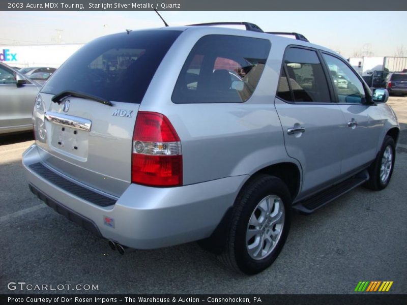 Starlight Silver Metallic / Quartz 2003 Acura MDX Touring