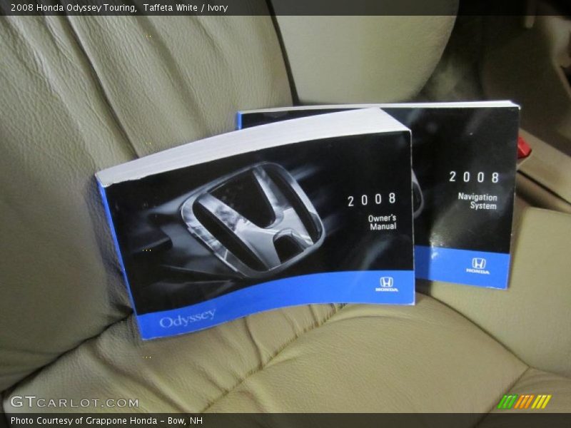 Taffeta White / Ivory 2008 Honda Odyssey Touring