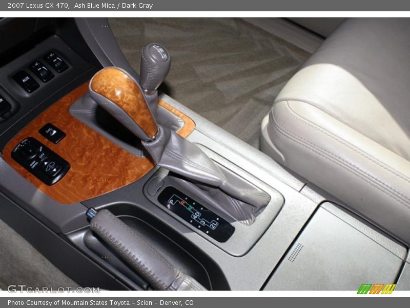 Ash Blue Mica / Dark Gray 2007 Lexus GX 470