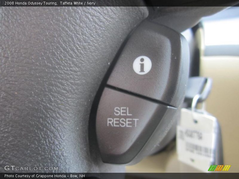 Taffeta White / Ivory 2008 Honda Odyssey Touring