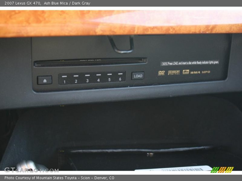 Ash Blue Mica / Dark Gray 2007 Lexus GX 470