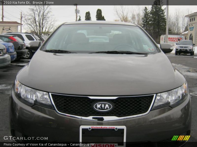 Bronze / Stone 2010 Kia Forte EX