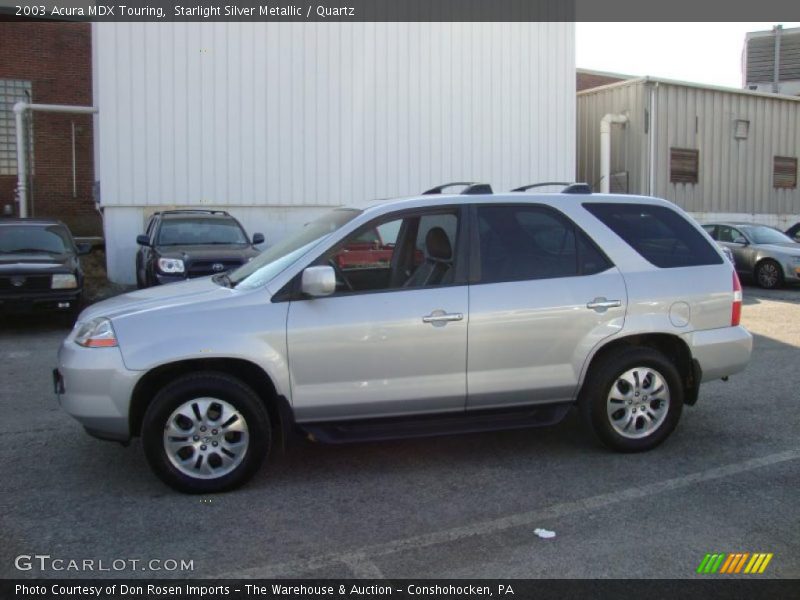 Starlight Silver Metallic / Quartz 2003 Acura MDX Touring