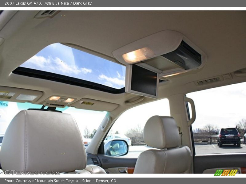 Ash Blue Mica / Dark Gray 2007 Lexus GX 470
