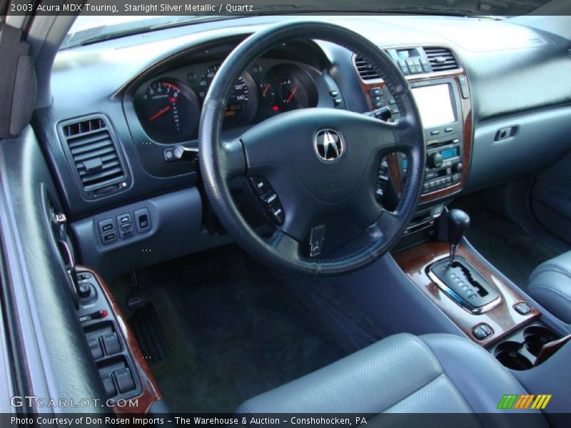 Starlight Silver Metallic / Quartz 2003 Acura MDX Touring