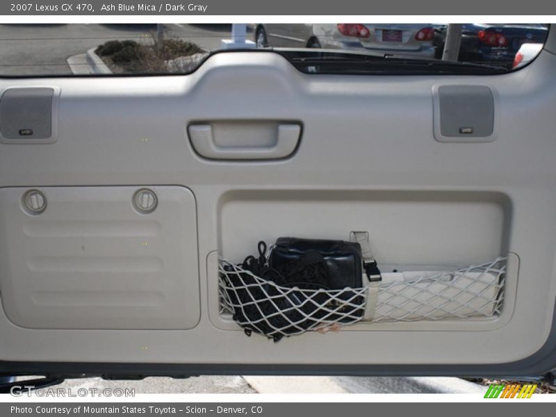 Ash Blue Mica / Dark Gray 2007 Lexus GX 470