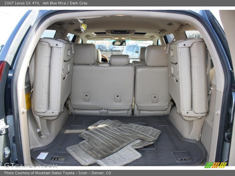 Ash Blue Mica / Dark Gray 2007 Lexus GX 470