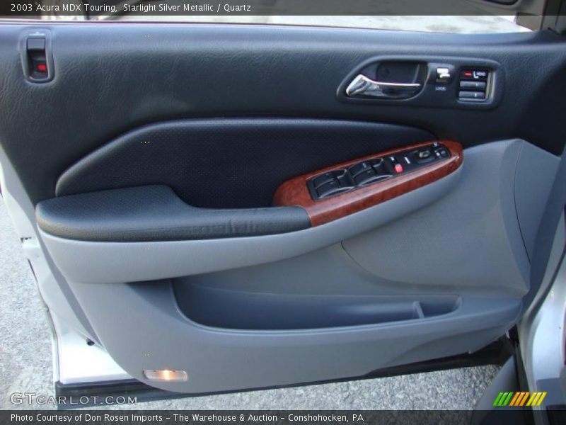 Starlight Silver Metallic / Quartz 2003 Acura MDX Touring