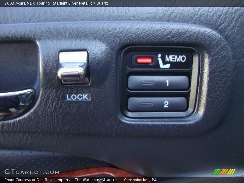 Starlight Silver Metallic / Quartz 2003 Acura MDX Touring
